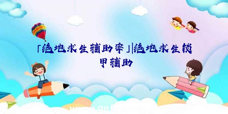「绝地求生辅助率」|绝地求生锁甲辅助